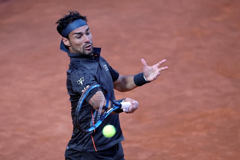 Il diritto di Fabio Fognini (foto Sposito)